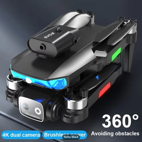 Foldable Dual-Camera Drone With Optical Flow Positioning