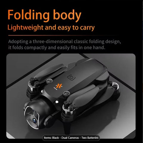Foldable HD Aerial Drone with Screen Remote Control
