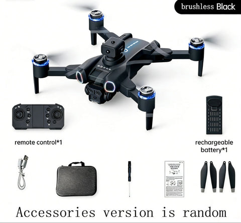 Foldable Brushless RC Drone with LED Navigation Lights