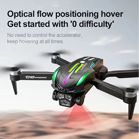 D10 Brushless Foldable Drone with Obstacle Avoidance