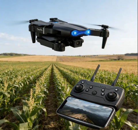 4K UHD Foldable FPV Remote Control Drone With Brushless Motor