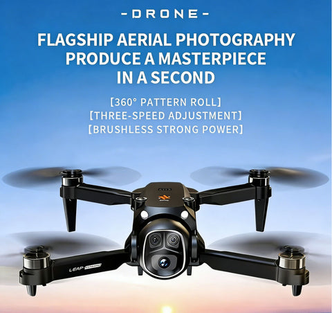 Foldable HD Aerial Drone with Screen Remote Control