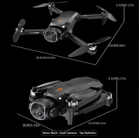 Foldable HD Aerial Drone with Screen Remote Control