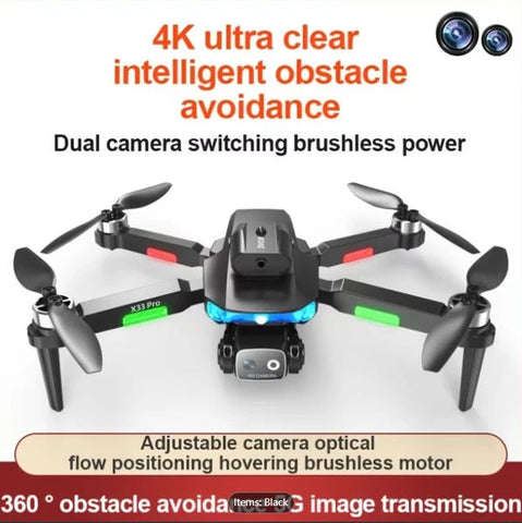 Foldable Dual-Camera Drone With Optical Flow Positioning