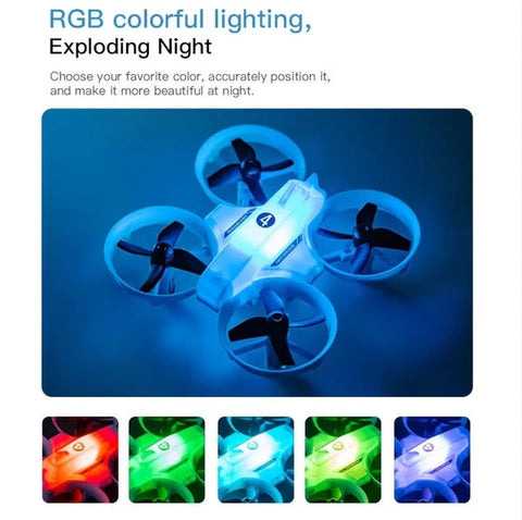 Mini Remote Control Drone with Obstacle Avoidance