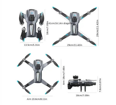 A19 Pro Drone with Screen Remote Control