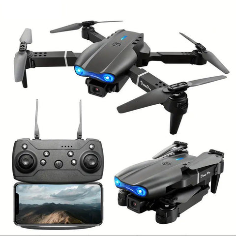 4K UHD Foldable FPV Remote Control Drone With Brushless Motor