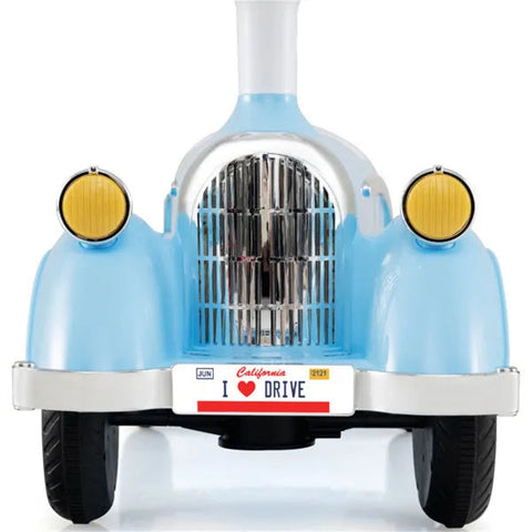 Kids Foot-to-Floor Ride On Car With LED Lights & Horn