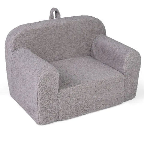 Kids Foam Sofa Chair with Teddy Fleece Fabric