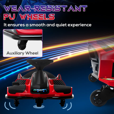 12V Electric Drifting Go-Kart with Music and Lights