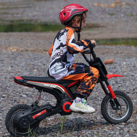 24V 350W Kids Electric Dirt Bike | 12-inch Ride-On Motorcycle