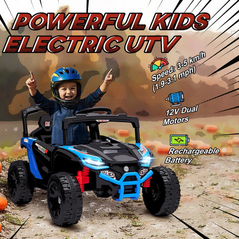 12V Kids Ride-On Truck Electric UTV Vehicle with Remote Control