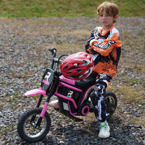 24V 350W Electric Dirt Bike With Twist Grip Throttle
