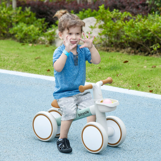 Toddler Balance Bike with Adjustable Seat for Ages 1-3