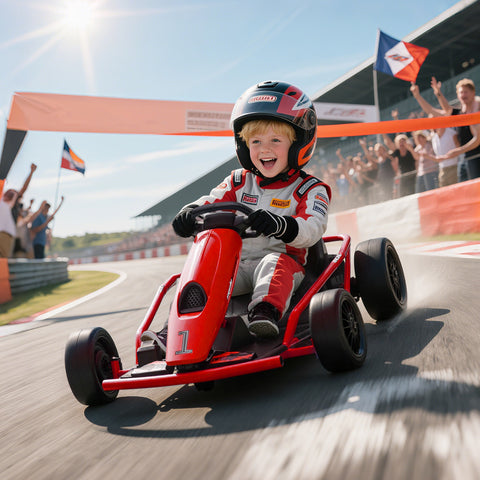 24V Electric Drift Go Kart for Kids Aged 8-12