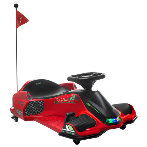 12V Electric Drifting Go-Kart with Music and Lights