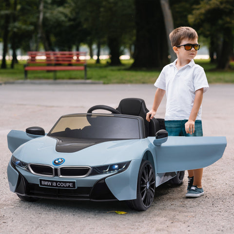 6V Battery Powered Kids Ride-On Coupe Electric Car Blue
