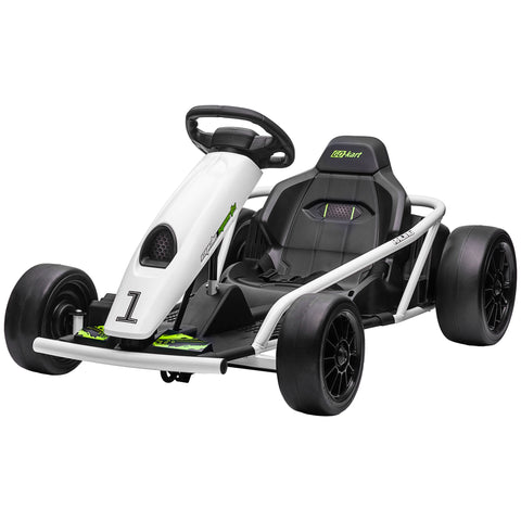 24V Electric Drift Ride-On Racing Go Kart with 2 Speeds
