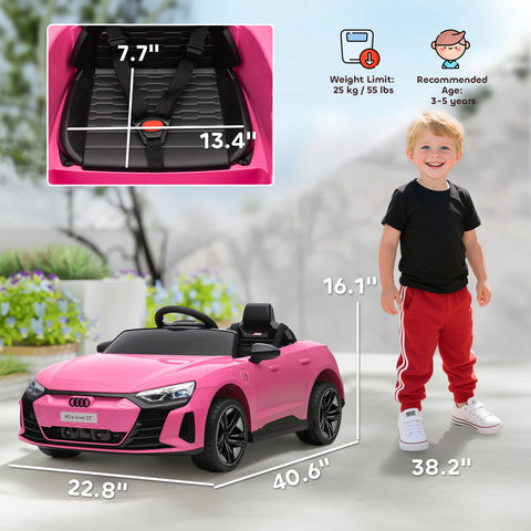12V Electric Ride-On Car with Remote Control and Lights