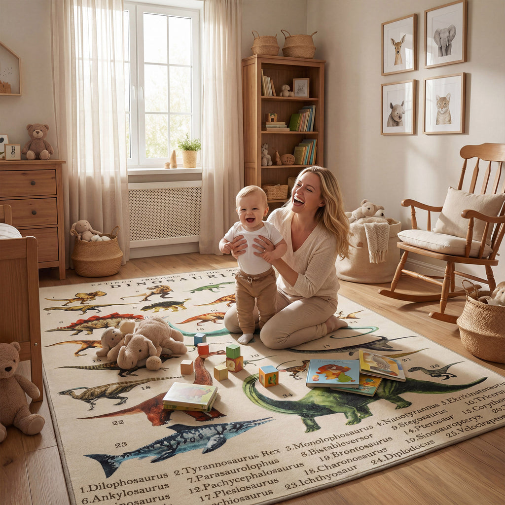 Large Dinosaur Toddler Crawling Play Mat