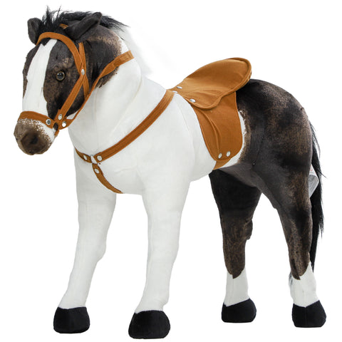 Ride-On Horse Toy for Toddlers with Neighing Sound