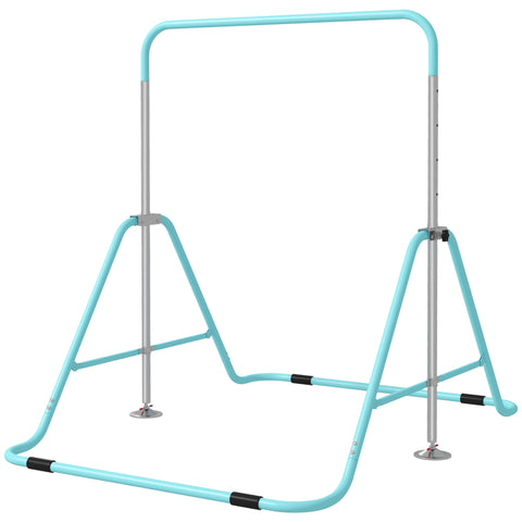 Folding Gymnastics Bar for Kids with Adjustable Height