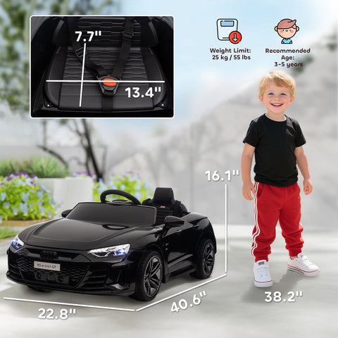 12V Electric Ride-On Car with Remote Control for Kids