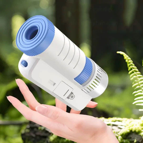 Kids' Handheld Optical HD Portable Microscope With LED Light