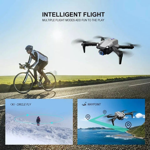 Foldable Mini RC Drone with 6K HD Dual Camera