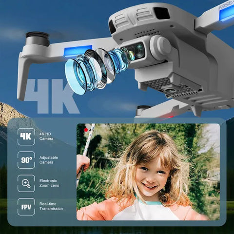 4.5-Inch Screen GPS Drone With 4K Camera and Auto Return