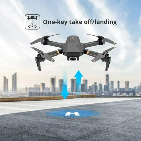 Foldable 1080P HD FPV Drone with Dual Camera and Modular Batteries