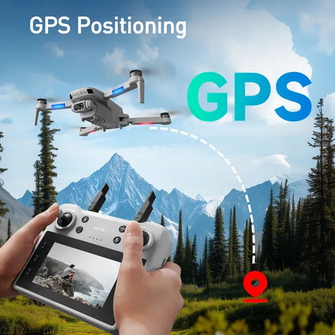 4.5-Inch Screen GPS Drone With 4K Camera and Auto Return