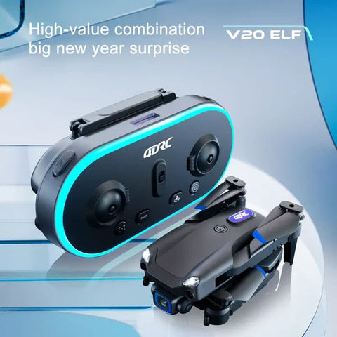 Foldable Mini RC Drone with 6K HD Dual Camera
