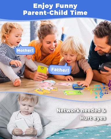 Talking Flash Cards with 224 Sight Words for Toddlers
