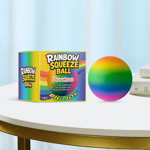 Rainbow Squeeze Ball, 1 Piece