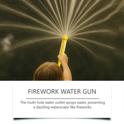 Fireworks Style Water Blaster for Outdoor Play
