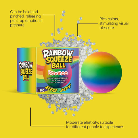 Rainbow Squeeze Ball, 1 Piece