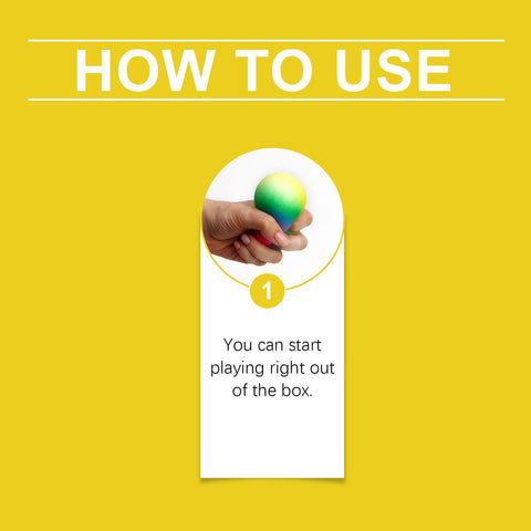 Rainbow Squeeze Ball, 1 Piece