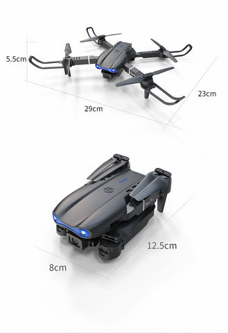 E99Pro Dual Camera Quadcopter Drone with Dual Battery