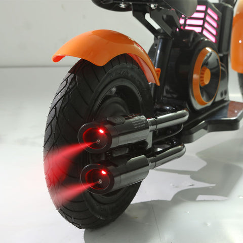 18V Kids 3-Speed Electric Bike | Lightweight Steel Motorcycle