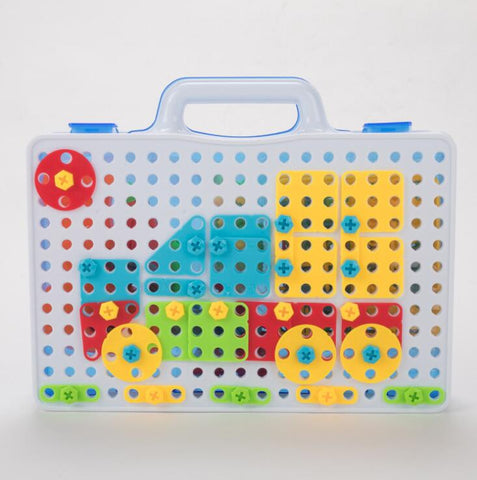 Creative Drill Screws Educational Building Blocks Set