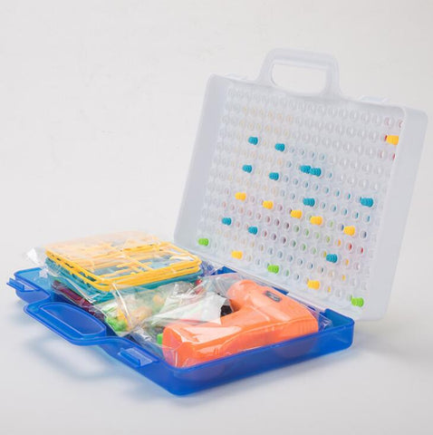 Creative Drill Screws Educational Building Blocks Set