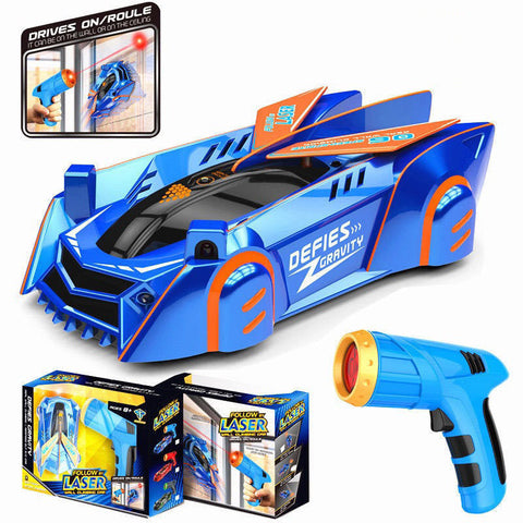 Infrared Light-Tracking Wall-Climbing Remote Control Car