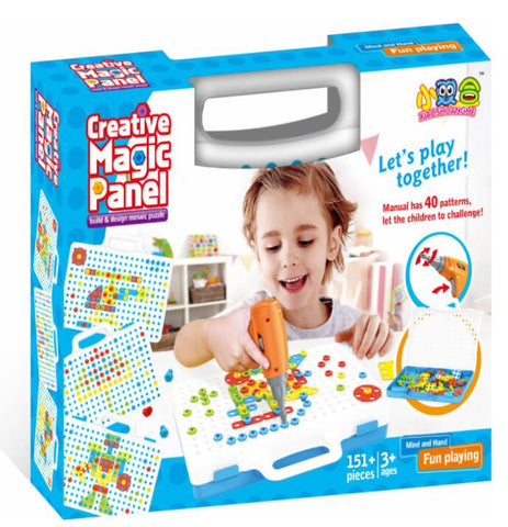 Creative Drill Screws Educational Building Blocks Set