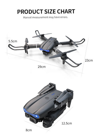 E99Pro Screen Control Drone with Dual Battery