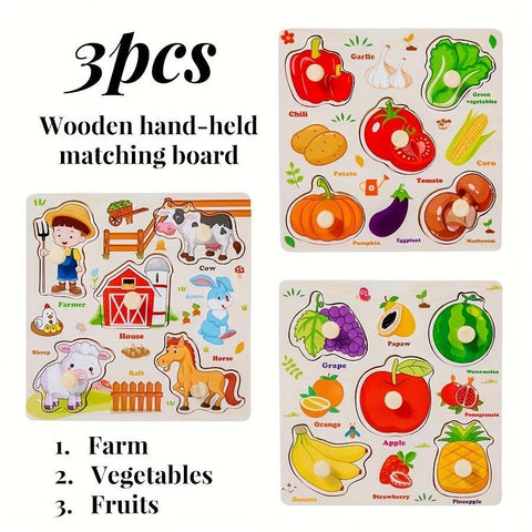 DIY Wooden 3D Assembly Puzzle Educational Kit