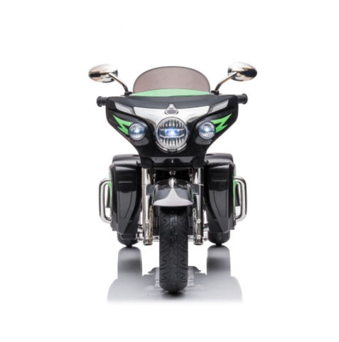 12V 2-Seat Electric Kids Ride-On Motorcycle with 3 Wheels