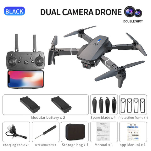 E88Pro Dual Camera Drone with Dual Battery