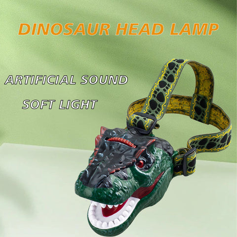 Dinosaur Headlight with Light and Music Effects