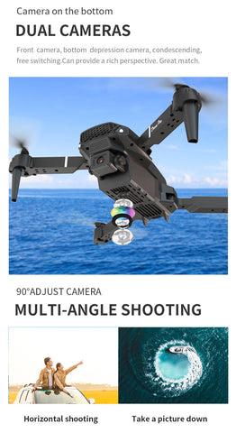 E88Pro Dual Camera Drone with Dual Battery